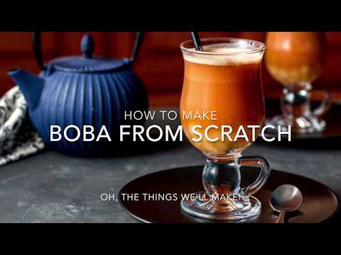How to Make Boba Tapioca Pearls From Scratch