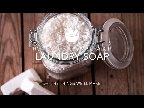 Easy Homemade Laundry Soap from Scratch for Beginners