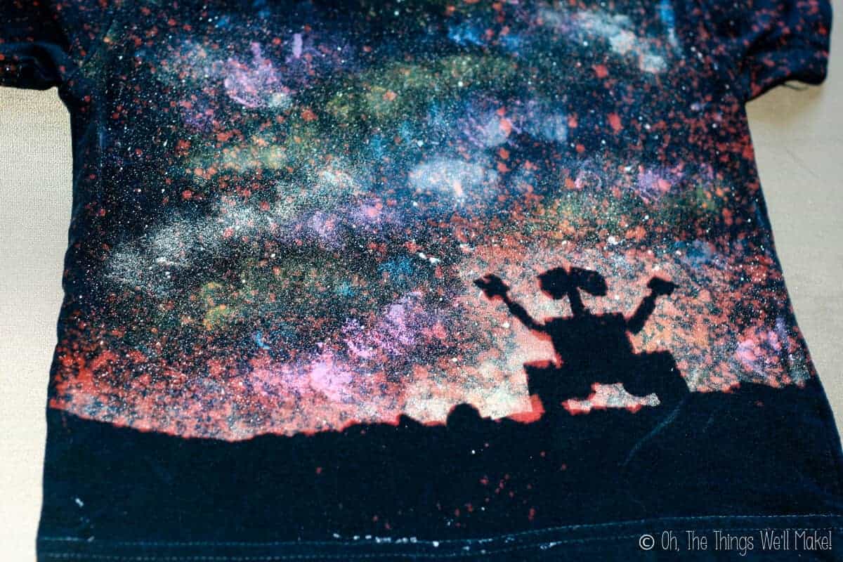 bleach galaxy shirt