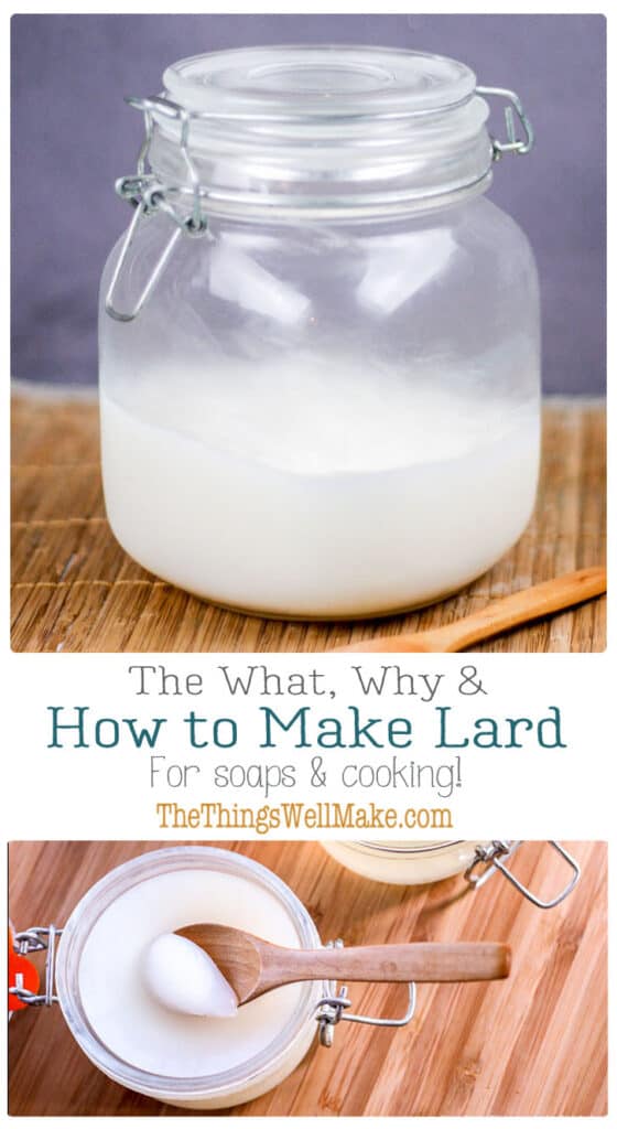 Rendering Lard The What, Why, and How to Make Lard Oh, The Things We