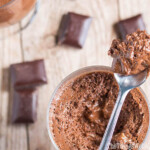 This two ingredient, easy chocolate mousse can be whipped up in a matter of minutes, and it's rich, smooth creaminess has made it a family favorite.