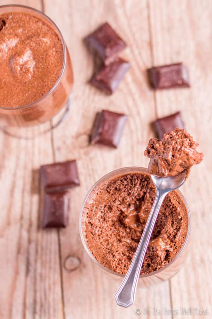 Two Ingredient Easy Chocolate Mousse Recipe Oh, The Things We'll Make!