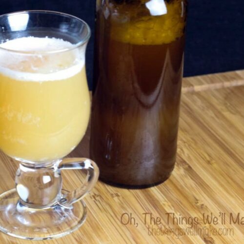 How to Make Kefir "Hard" Cider Using Milk Kefir Grains