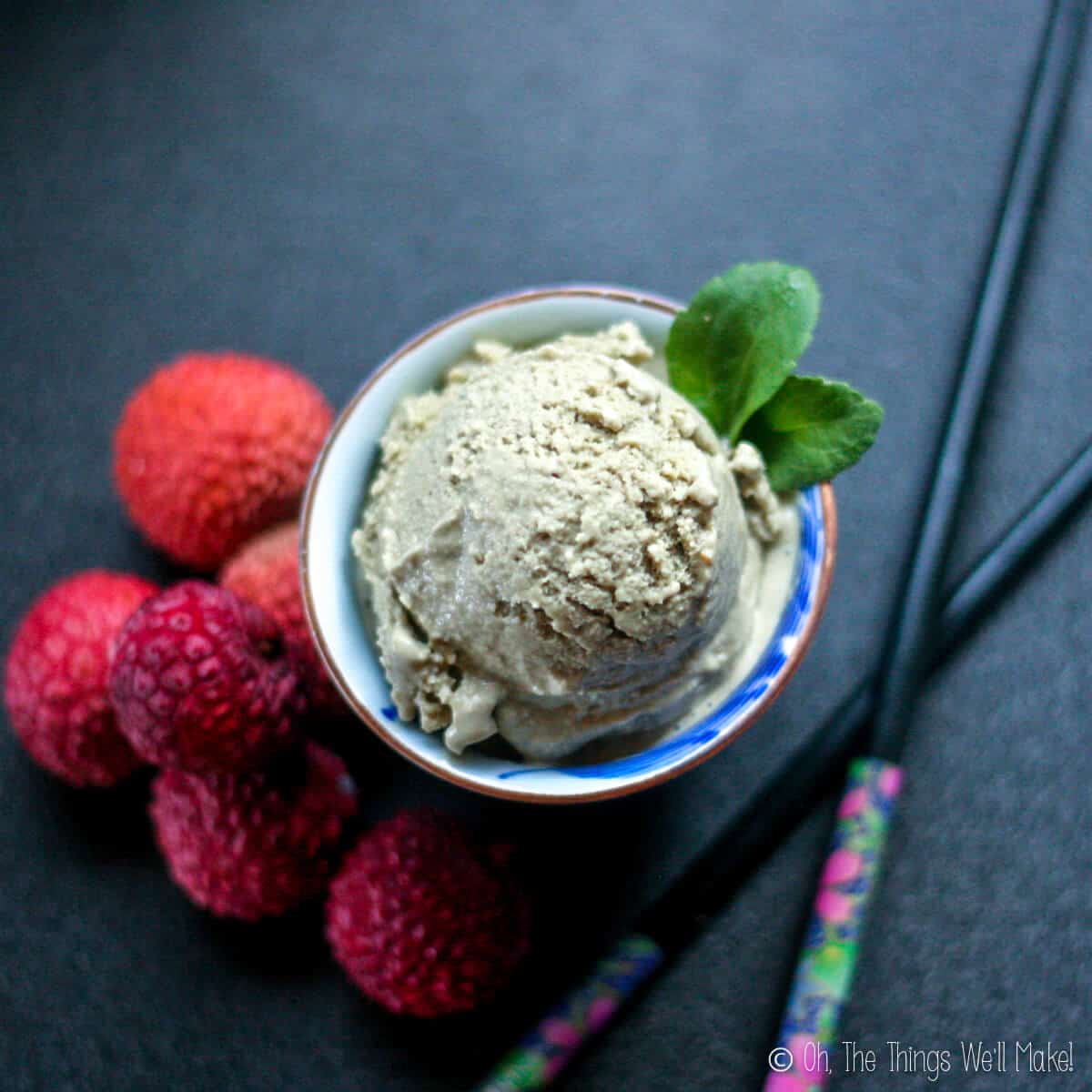 Matcha Lychee Ice Cream Oh The Things We Ll Make