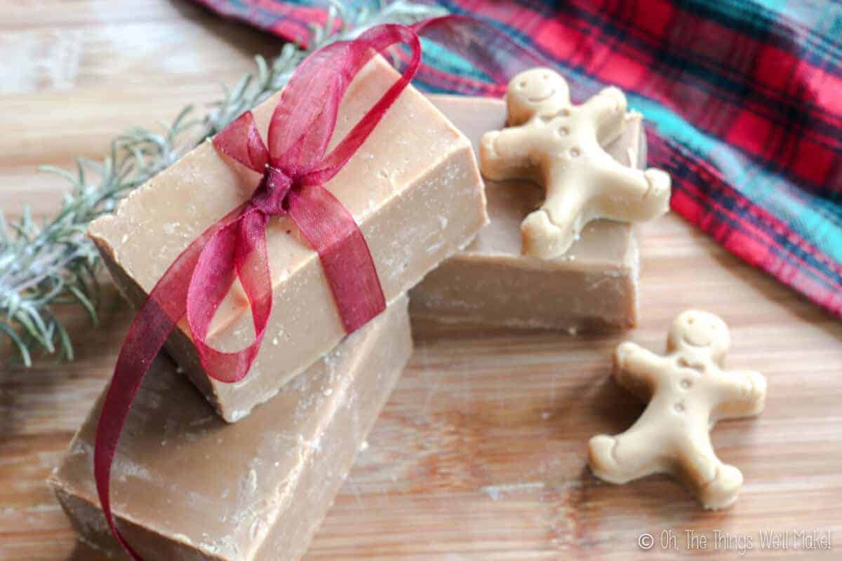 Gingerbread Cookies ~ Handmade Cold Process Soap