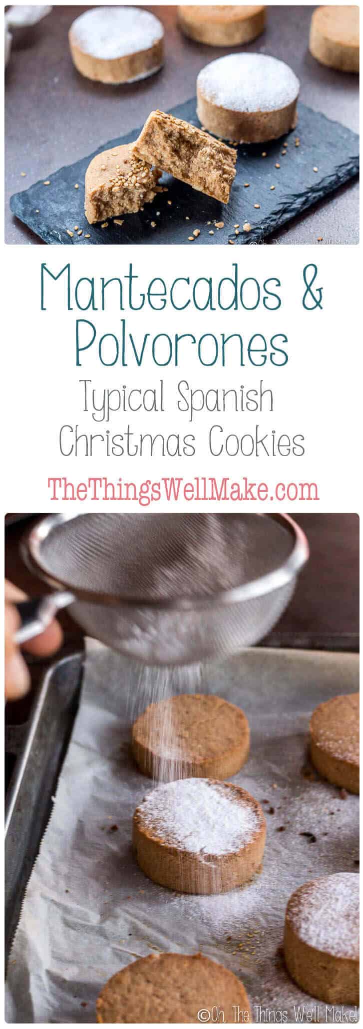 Mantecados and Polvorones: Typical Spanish Christmas Cookies Recipe ...
