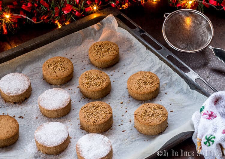 Mantecados and Polvorones: Typical Spanish Christmas Cookies Recipe
