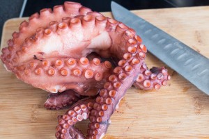 Pulpo a la Gallega, Galician Style Octopus, is one of my favorite seafood dishes. Simple, yet flavorful, it's an easy dish to prepare, yet sure to impress.