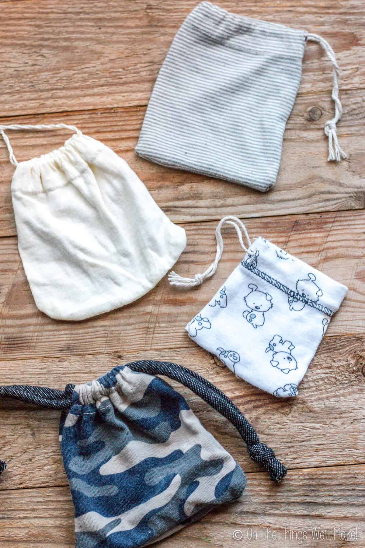 How to make a Drawstring Bag in under 10 minutes - Oh, The Things We'll ...
