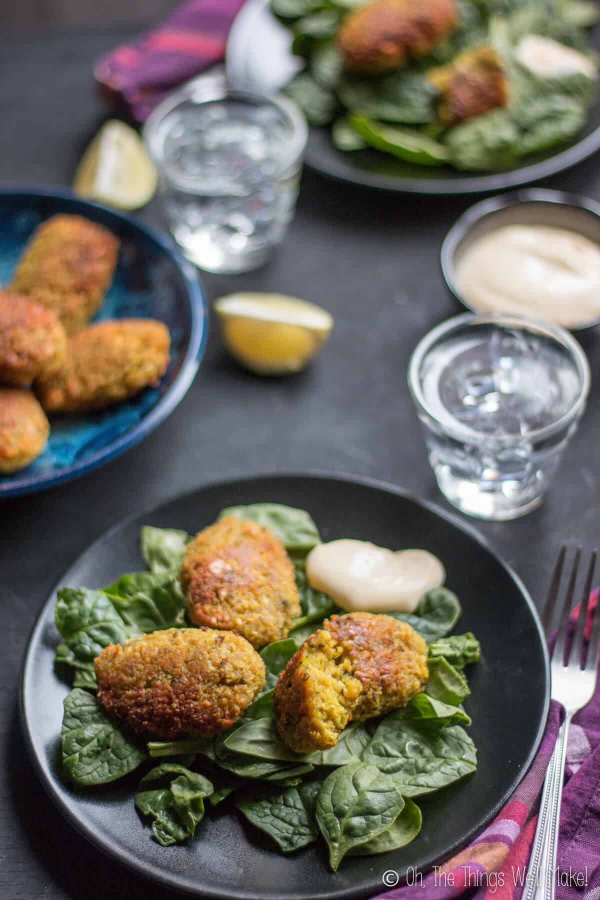 Tasty Turmeric Falafel an Easy Falafel Recipe From Scratch Oh, The