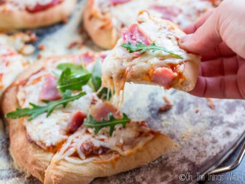 Quick and Easy Pizza Dough For the Best Pizza Crust - Oh, The