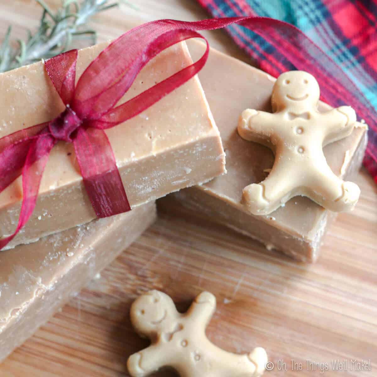 Easy Gingerbread Soap Recipe - Oh, The Things We'll Make!