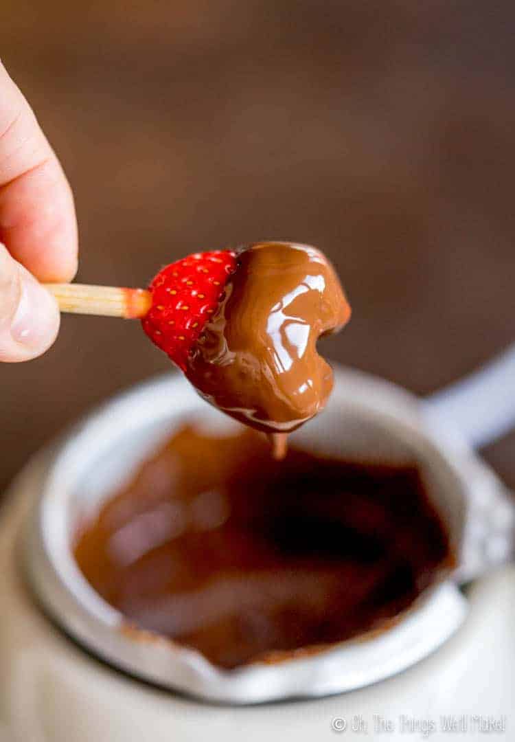 Chocolate Covered Strawberry Hearts - Oh, The Things We'll Make!