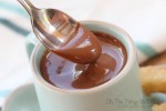 Chocolate a la taza is the name of the thick hot chocolate typically served with churros in Spain. It's easy to make it with this 2 ingredient recipe.