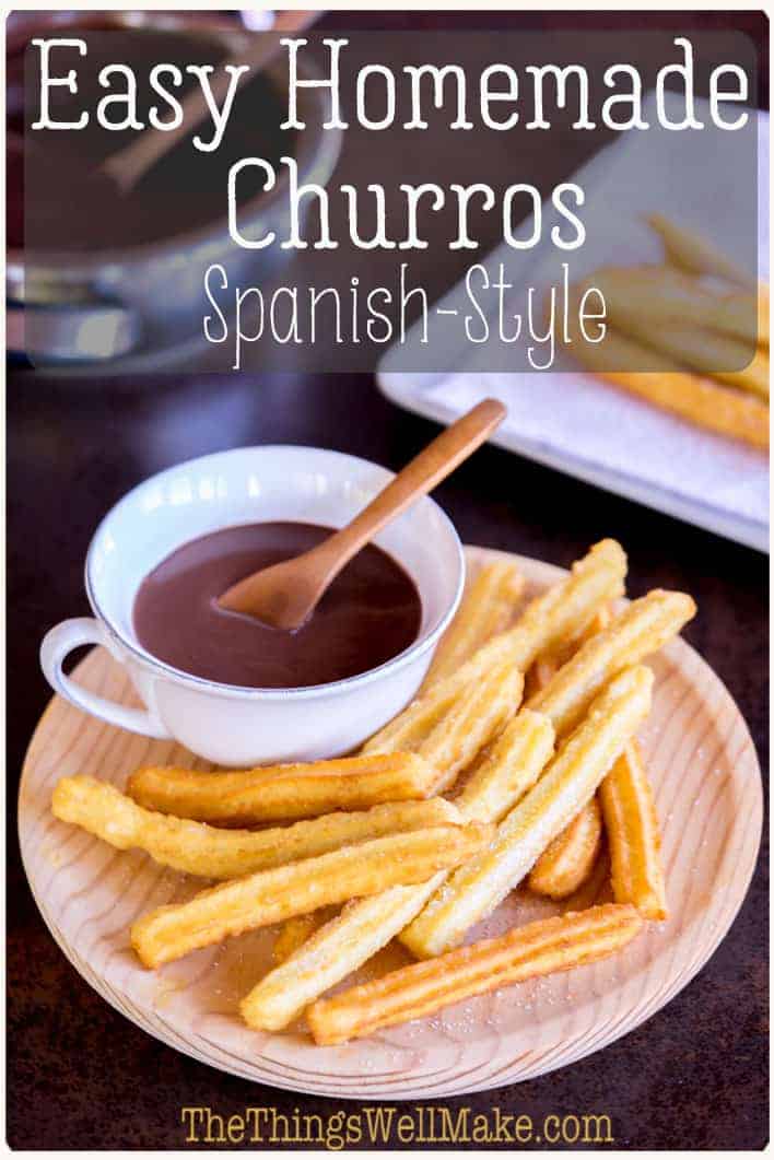 Easy Spanish Churros Recipe Oh The Things We Ll Make   320 Easy Spanish Churros Shortpin1 