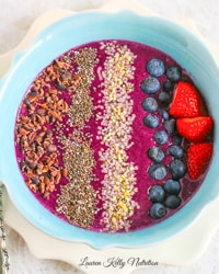 Blueberry Mango Smoothie Bowl