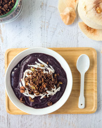 Blueberry Coconut Smoothie Bowl