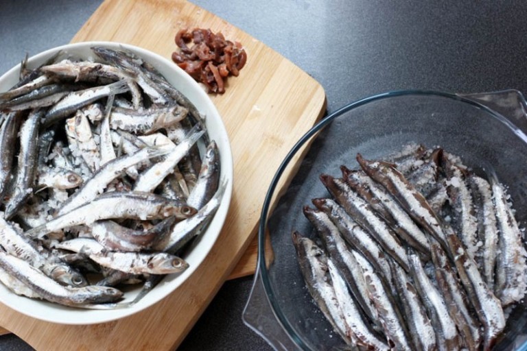 Homemade Salt Cured Anchovy Fillets Oh, The Things We'll Make!