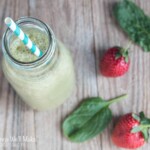 Smoothies are a great way to get kids to eat their fruit and veggies. I love making smoothie recipes for kids like this one, "The Popeye Smoothie."