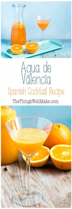 Oranges and cava take center stage in this agua de Valencia recipe, which will teach you how to make this delicious Spanish cocktail reminiscent of a mimosa.