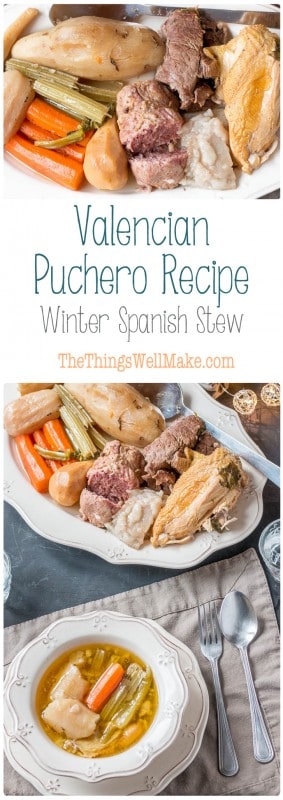 Well balanced and nourishing, this Valencian puchero recipe will show you how to make a simple yet hearty Spanish stew that is sure to warm you up on a cold winter's day.