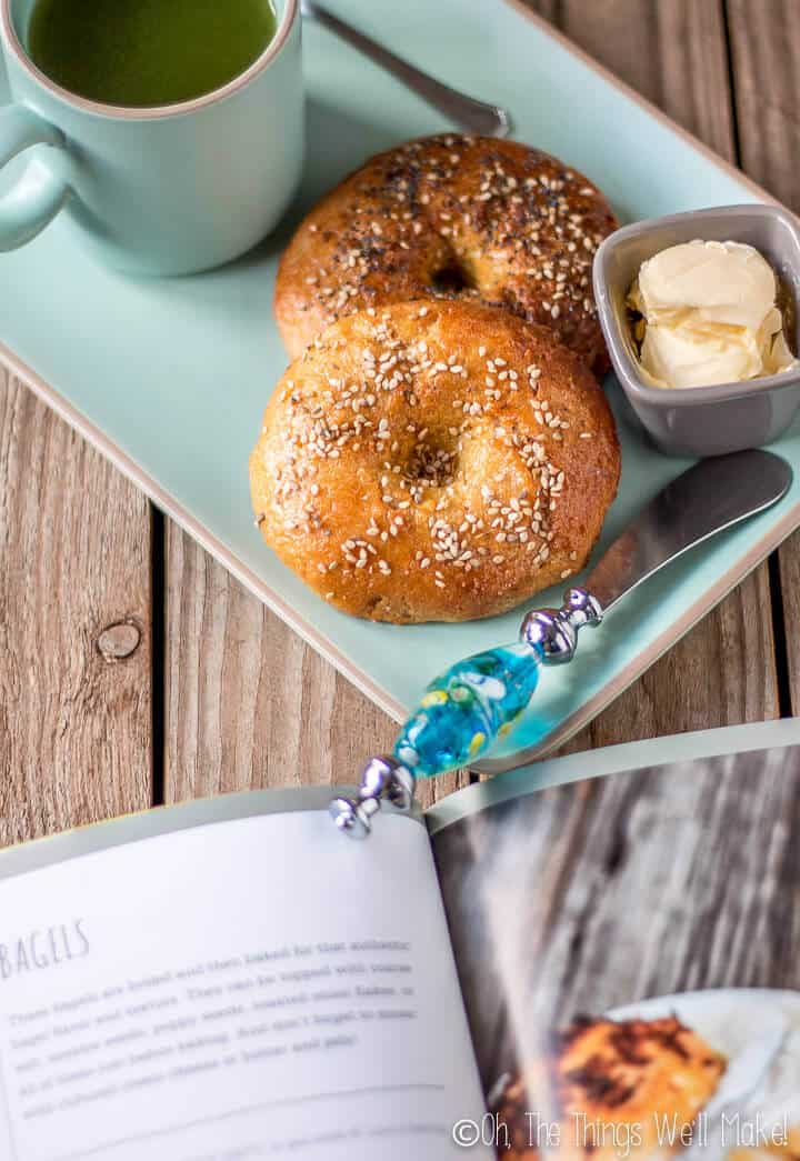 grain free bagels from Without Grain cookbook