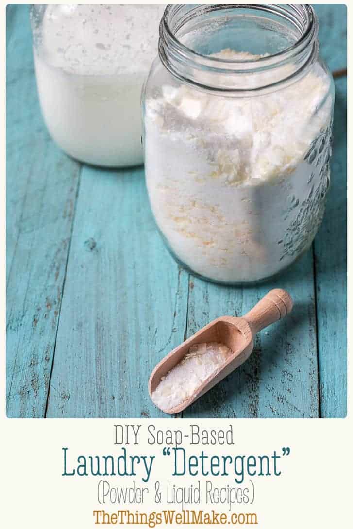 How to Make Homemade Laundry Detergent Powder and Liquid Oh, The
