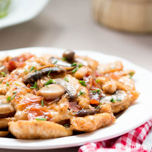 Elegant, yet, kid friendly, this paleo chicken Marsala is easy to make and sure to impress.