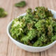 Kick your cravings for something salt and crispy with these satisfying, healthy chips; the best crispy kale chips I've eaten. Gomasio adds a fun flavor kick with nutritious sesame seeds and seaweed.