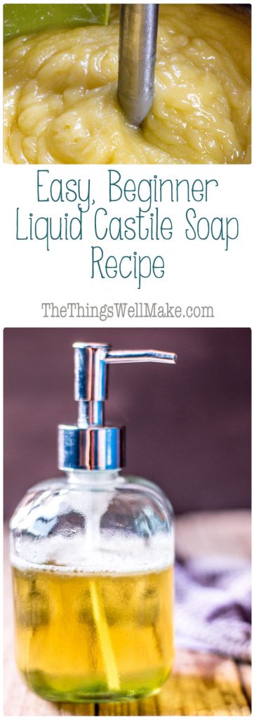 Ten DIY liquid castile soap recipe is easy and inexpensive to make. Jest to świetny wielofunkcyjny środek czyszczący, idealny zarówno do ciała, jak i wokół domu!'s a great multipurpose cleaner, perfect for both your body and around the house!