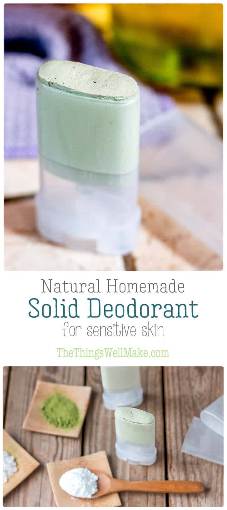 Natural Homemade Deodorant for Sensitive Skin Oh, The Things We'll Make!