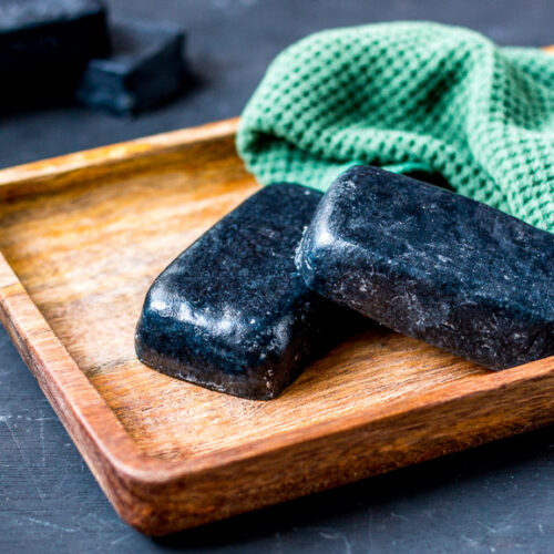 This activated charcoal face soap recipe is simple enough for beginner soapmakers, yet results in an impressive bar of cleansing, yet moisturizing face soap.