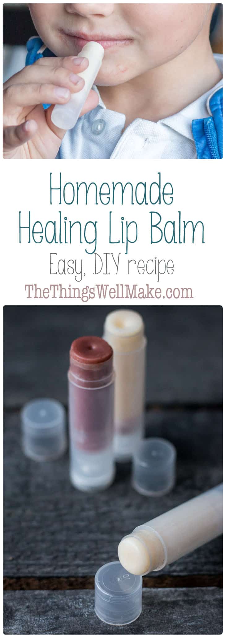 DIY Homemade Healing Lip Balm Oh, The Things We'll Make!