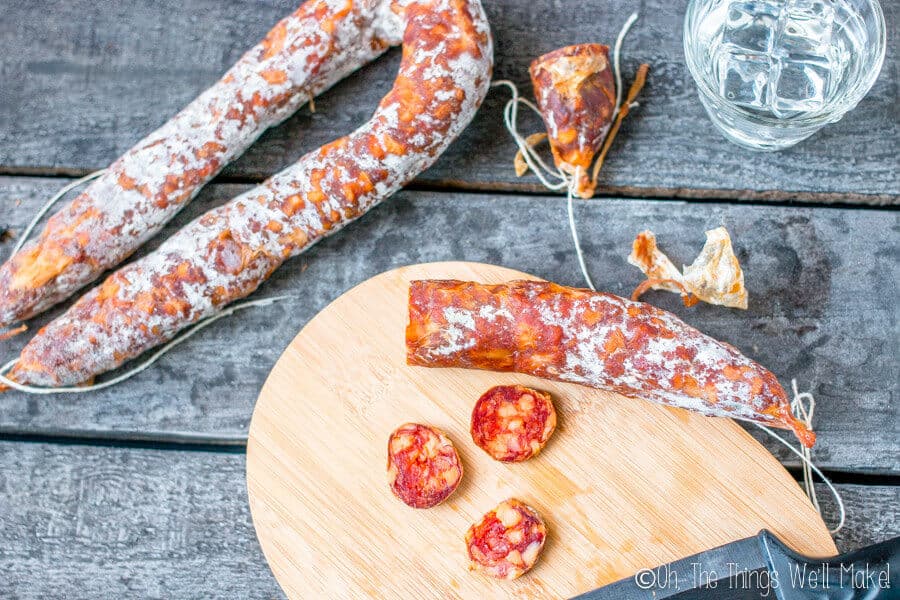 Enjoy Spain's signature sausage no matter where you live when you learn how to make Spanish chorizo at home. You can cook it fresh, as the Spanish would at a BBQ, or dry cure it and eat it sliced with other sliced meats and cheeses.