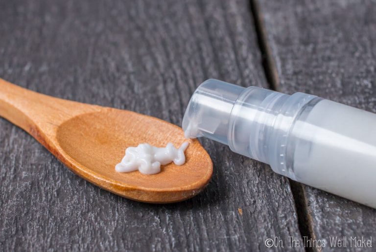 Help relieve the stress and tension of the day by massaging some of this cooling, DIY stress and headache relief lotion into your neck and temples. It's cooling action and soothing fragrance will help relax you and ease your tension.
