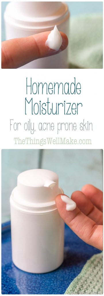 Making your own facial moisturizer isn't difficult, and it can save you a lot of money. Learn to make a homemade moisturizer for oily, acne prone skin, and control the quality of ingredients absorbed by your skin.