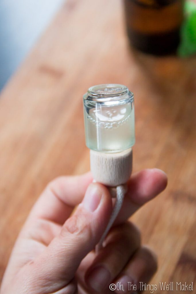 Keep your car smelling fresh with this easy, natural DIY car air freshener using the essential oils of your choice.