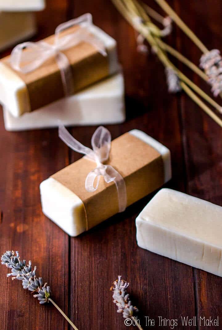 Made using only olive oil, pure Castile soap is a mild, conditioning soap that is gentle enough to use on face and body.