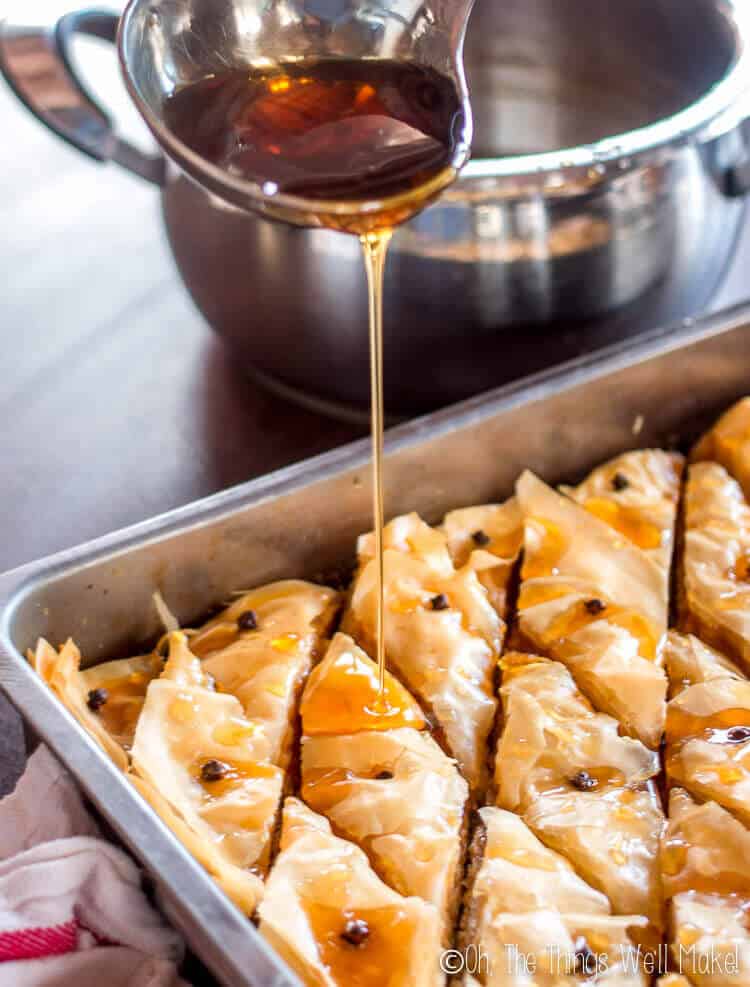 How to make Baklava (Greek Baklava Recipe) - Oh, The Things We'll Make!