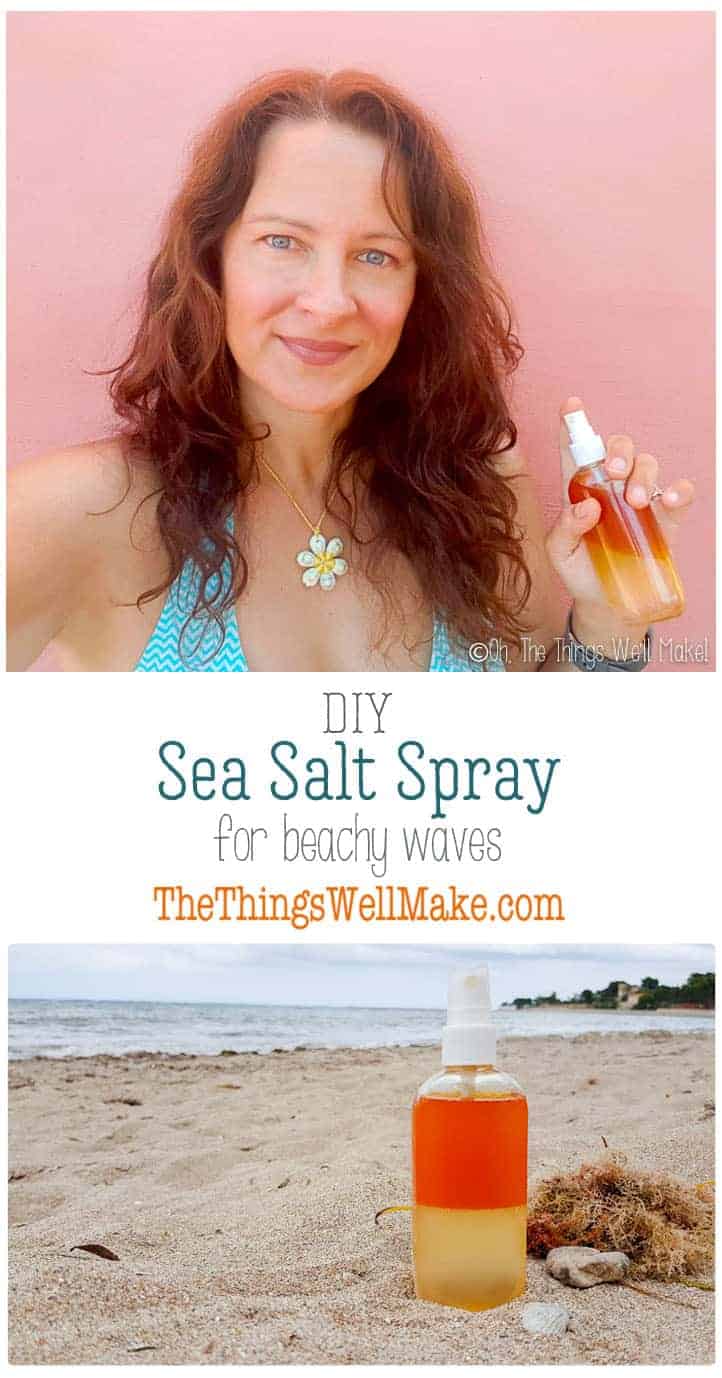 DIY Sea Salt Spray (For Beach Waves Year Round) Oh, The Things We'll Make!