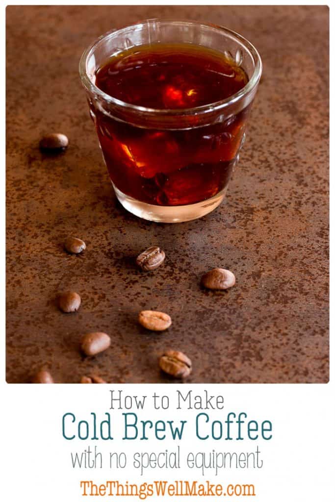Easy to brew, sweeter, yet more intense, cold brew coffee can be made ahead and stored for several days. Learn how to make cold brew coffee and save time in your morning routine. #coffee #coldbrew #coldbrewcoffee