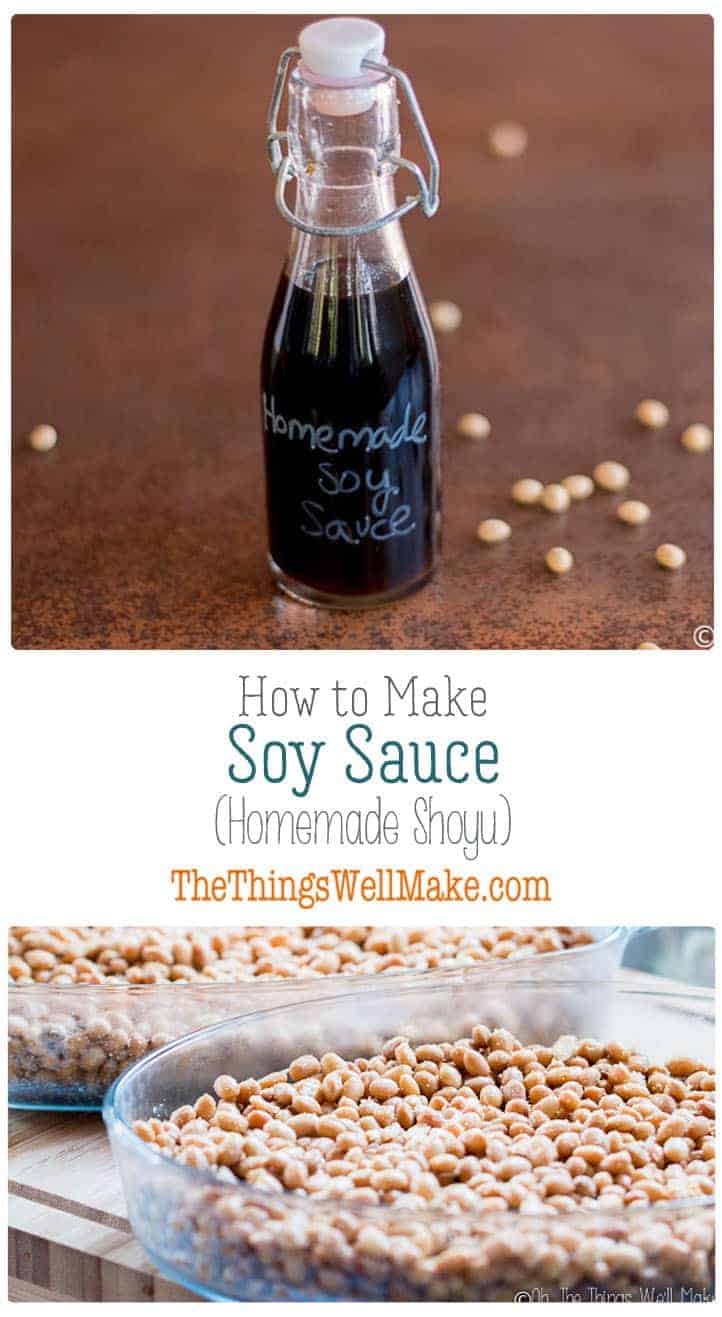 How To Make Soy Sauce Homemade Shoyu Oh The Things Well Make 