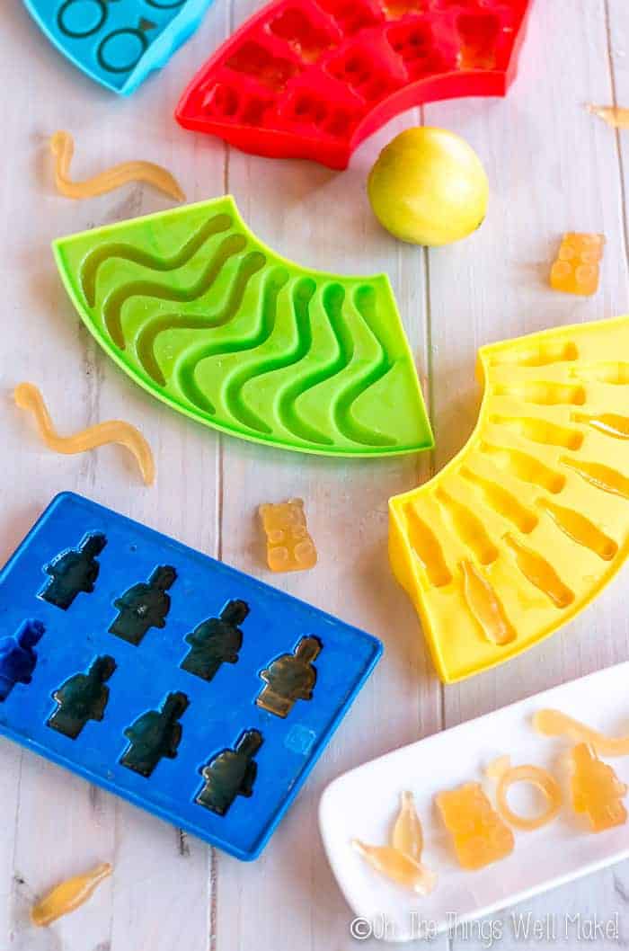 150 Cavities / 3 Trays Gummy Bear Candy Molds Silicone - Chocolate Gummy  Molds with 1 Dropper Non-stick Silicone Candy Molds Nonstick Food Grade