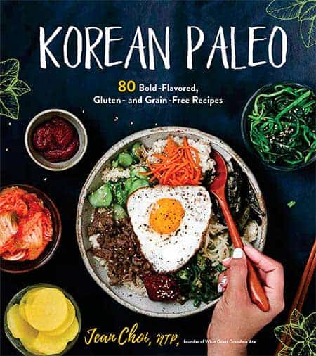 Cover of the Korean Paleo Cookbook by Jean Choi