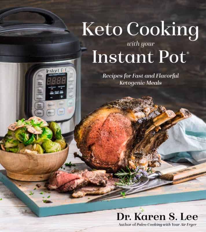 Cover of the Keto Cooking in Your Instant Pot cookbook