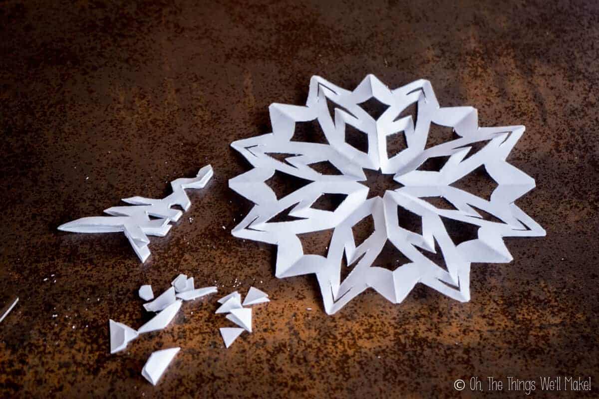 How to Make Paper Snowflakes (and How to Use Them) - Oh, The Things We ...