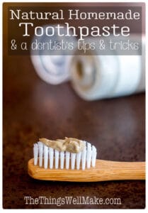 Natural Homemade Toothpaste Recipes