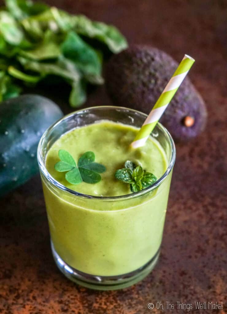 The Candida Diet Safe Shamrock Shake (paleo, Vegan) - Oh, The Things We 