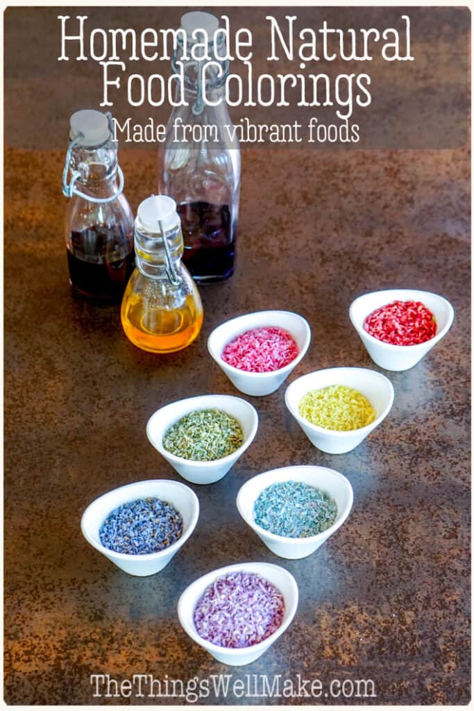 DIY Natural Food Coloring and Homemade Colored Sugar Crystals - Oh, The  Things We'll Make!