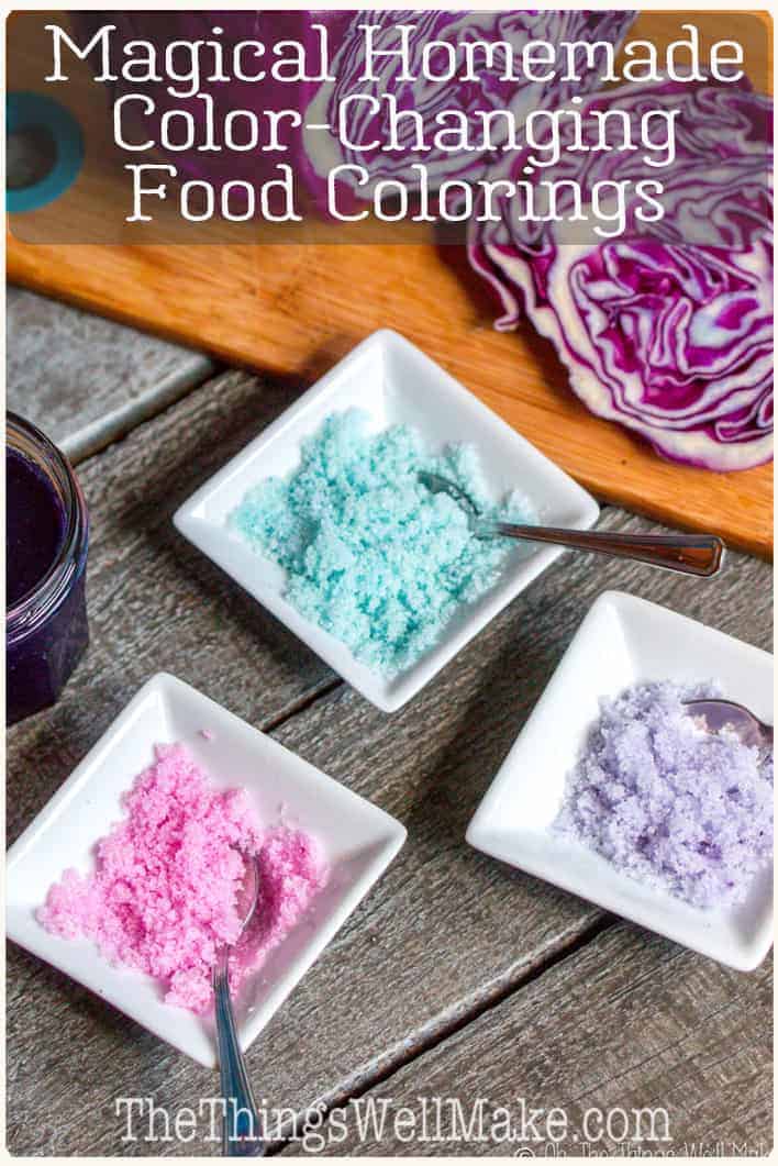 DIY Magical, Color Changing Food Coloring Oh, The Things We'll Make!